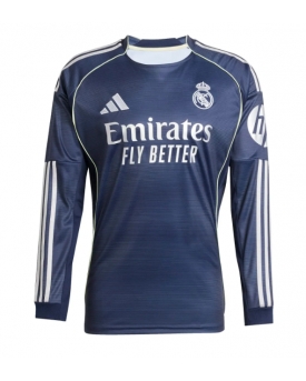 Billige Fotballdrakt Real Madrid Replika Bortedrakt 2025-26 Langermet Billige Fotballdrakt Real Madrid Replika Bortedrakt 2025-26 Langermet